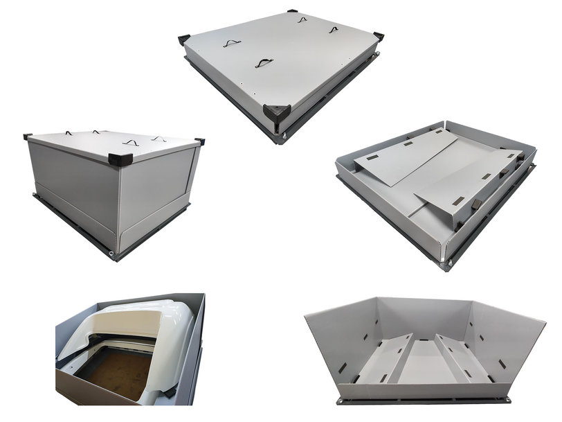 DS SMITH TECNICARTON DESIGNS RETURNABLE TECNIPACK TO REDUCE HANDLING OF LARGE PARTS ON THE ASSEMBLY LINE